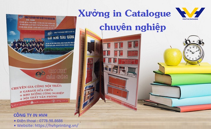 Dịch vụ in Catalogue giá rẻ tại công ty in HVH