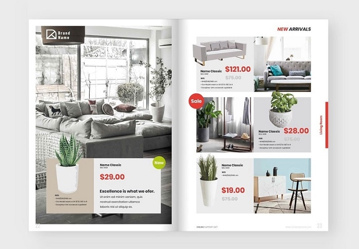 In catalogue giá rẻ