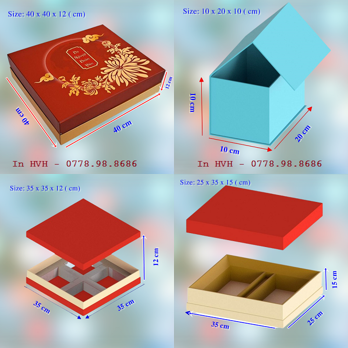 kích thước in hộp bánh trung thu