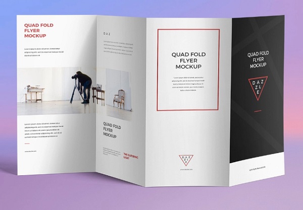 In Brochure gấp 4 số lượng ít