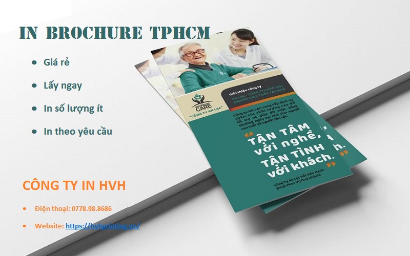 In Brochure TPHCM giá rẻ, lấy ngay, in Brochure số lượng ít