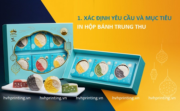 Lưu ý khi in hộp bánh trung thu cao cấp