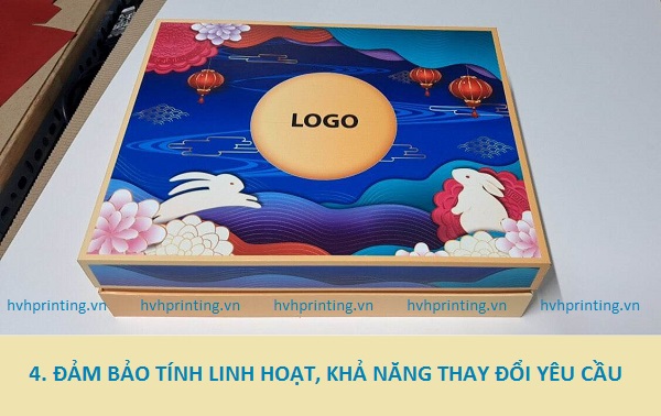 Lưu ý khi in hộp bánh trung thu cao cấp