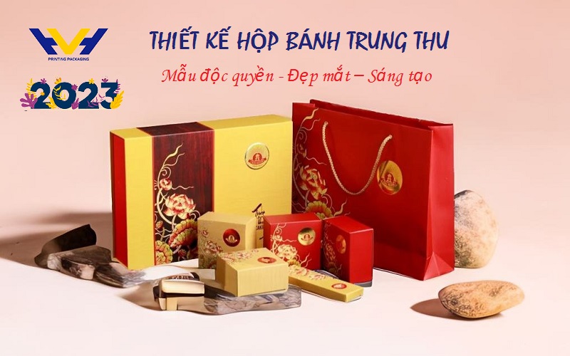 Mẫu thiết kế hộp bánh trung thu độc đáo, sáng tạo nhất