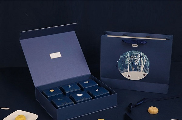 Hộp bánh trung thu nắp liền