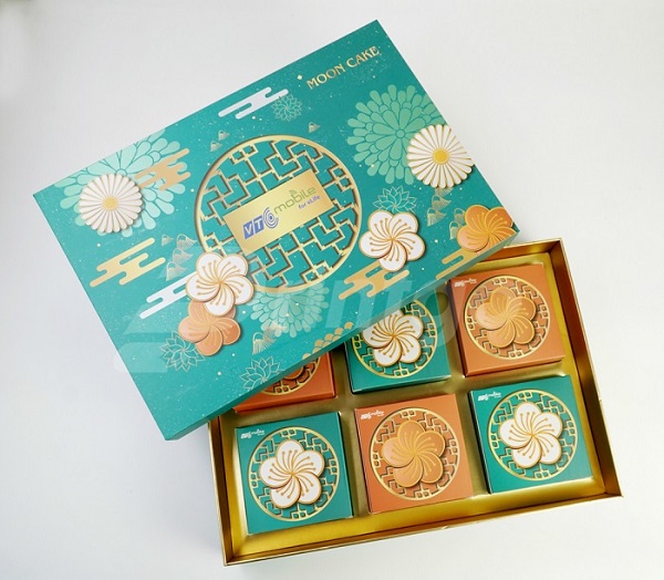 Thiết kế hộp bánh trung thu nắp rời