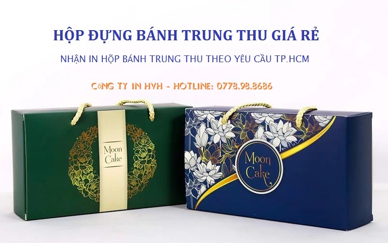 Hộp đựng bánh trung thu giá rẻ, mẫu đẹp 2023