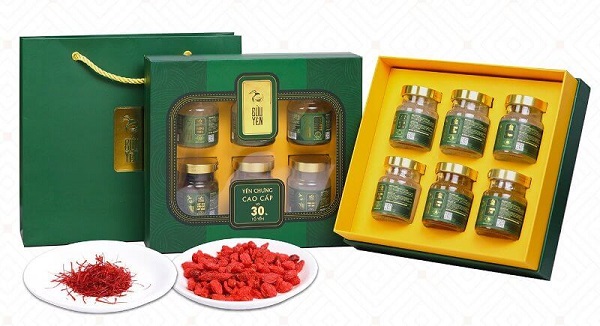 Mẫu hộp đựng yến chưng cao cấp