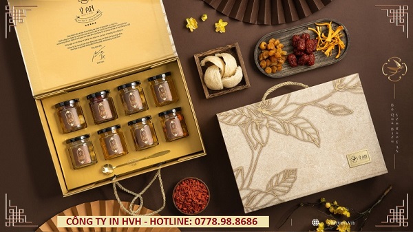 Mẫu hộp đựng yến chưng cao cấp