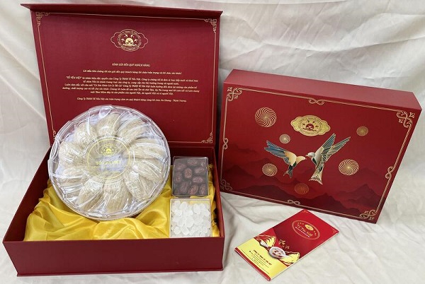 Mẫu hộp yến sào nguyên tổ cao cấp