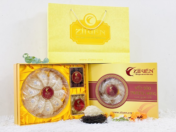 Mẫu hộp yến sào nguyên tổ cao cấp