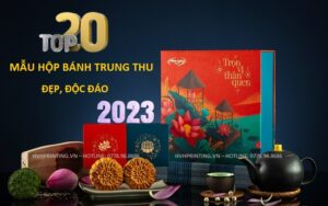 Top 20+ mẫu hộp bánh trung thu đẹp, độc đáo nhất 2023