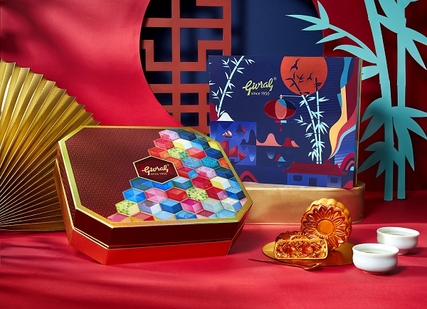 Mẫu hộp bánh trung thu truyền thống, tinh tế