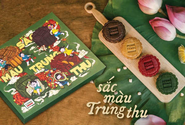 Mẫu hộp "Sắc màu trung thu" đầy vui nhộn