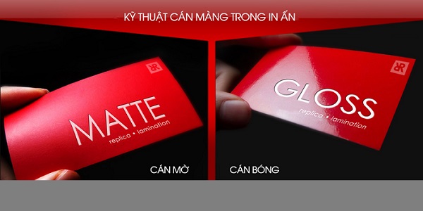 kỹ thuật cán màng trong in ấn