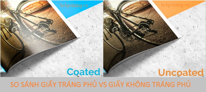 Giấy tráng phủ và không tráng phủ