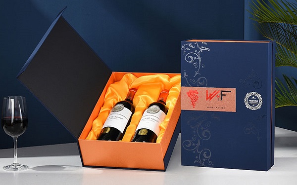 Hộp rượu vang 2 chai